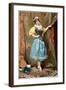 The Costume (A Woman with a Guitar), Sd. 19Th-Madeleine Lemaire-Framed Giclee Print