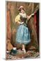 The Costume (A Woman with a Guitar), Sd. 19Th-Madeleine Lemaire-Mounted Giclee Print