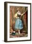 The Costume (A Woman with a Guitar), Sd. 19Th-Madeleine Lemaire-Framed Giclee Print