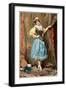 The Costume (A Woman with a Guitar), Sd. 19Th-Madeleine Lemaire-Framed Giclee Print