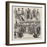 The Costume Ball Given by the Art Club at Glasgow in Aid of the Scottish Artists' Benevolent Associ-William Ralston-Framed Giclee Print