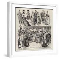 The Costume Ball Given by the Art Club at Glasgow in Aid of the Scottish Artists' Benevolent Associ-William Ralston-Framed Giclee Print