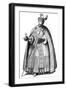 The Costume Worn by Emperors During their Coronations Since the Time of Charlemagne, 1579-A Bisson-Framed Giclee Print