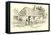 The Cottage at Routh, Yorkshire-Alfred Robert Quinton-Framed Stretched Canvas