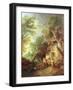 The Cottage Door, 1780s-Thomas Gainsborough-Framed Giclee Print