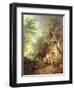 The Cottage Door, 1780s-Thomas Gainsborough-Framed Giclee Print