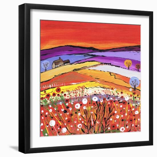 The Cottage on the Hill-Caroline Duncan-Framed Giclee Print