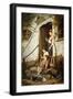 The Cottage Steps, 1861-Theodore Gerard-Framed Giclee Print