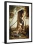 The Cottage Steps, 1861-Theodore Gerard-Framed Giclee Print