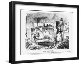 The Cottage-John Leech-Framed Giclee Print