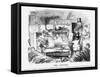 The Cottage-John Leech-Framed Stretched Canvas