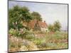 The Cottar's Pride - a Cottage Garden-Henry Sutton Palmer-Mounted Giclee Print