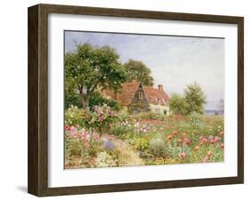 The Cottar's Pride - a Cottage Garden-Henry Sutton Palmer-Framed Giclee Print