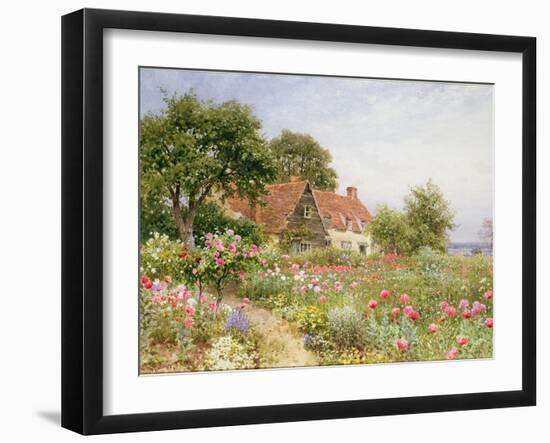 The Cottar's Pride - a Cottage Garden-Henry Sutton Palmer-Framed Giclee Print