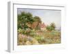 The Cottar's Pride - a Cottage Garden-Henry Sutton Palmer-Framed Giclee Print