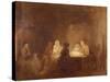 The Cotters Saturday Night - a Sketch-Sir David Wilkie-Stretched Canvas