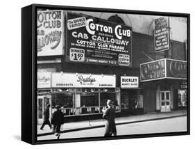 The Cotton Club in Harlem, New York City, c.1930-American Photographer-Framed Stretched Canvas