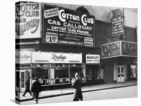 The Cotton Club in Harlem, New York City, c.1930-American Photographer-Stretched Canvas