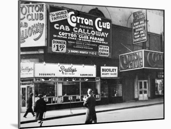 The Cotton Club in Harlem, New York City, c.1930-American Photographer-Mounted Photographic Print