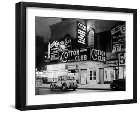 The Cotton Club in Harlem (New York) in 1938-null-Framed Photo