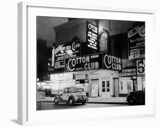 The Cotton Club in Harlem (New York) in 1938-null-Framed Photo
