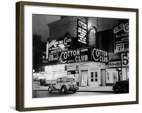 The Cotton Club in Harlem (New York) in 1938-null-Framed Photo