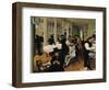 The Cotton Exchange, New Orleans, 1873-Edgar Degas-Framed Giclee Print