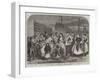 The Cotton Famine, Group of Mill Operatives at Manchester-null-Framed Giclee Print