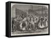 The Cotton Famine, Group of Mill Operatives at Manchester-null-Framed Stretched Canvas