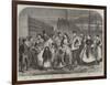 The Cotton Famine, Group of Mill Operatives at Manchester-null-Framed Giclee Print