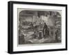The Cotton Famine, Shop for Mill-Hands at Mr Birley's Mill, Manchester-null-Framed Giclee Print