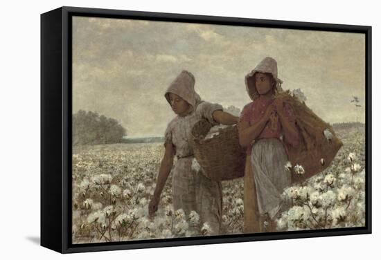 The Cotton Pickers, 1876-Winslow Homer-Framed Stretched Canvas