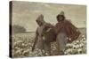 The Cotton Pickers, 1876-Winslow Homer-Stretched Canvas