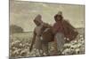 The Cotton Pickers, 1876-Winslow Homer-Mounted Giclee Print