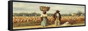 The Cotton Pickers-William Aiken Walker-Framed Stretched Canvas