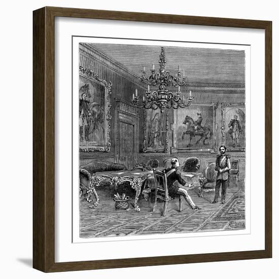 The Council Chamber, St James's Palace, 1900-null-Framed Giclee Print