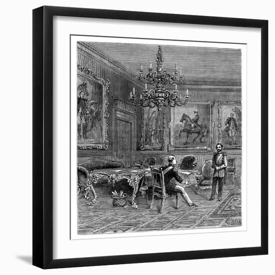 The Council Chamber, St James's Palace, 1900-null-Framed Giclee Print