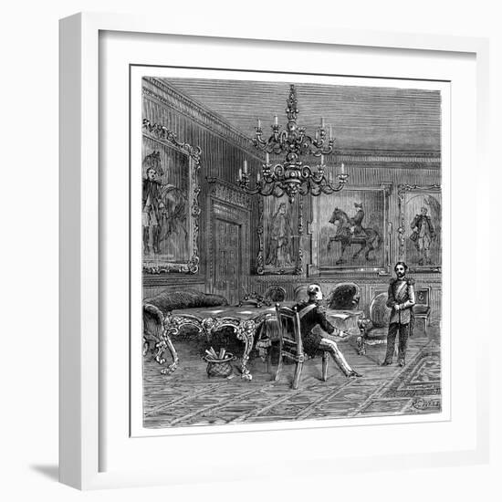 The Council Chamber, St James's Palace, 1900-null-Framed Giclee Print