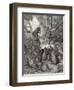 The Council Held by the Rats, from the Fables of La Fontaine, Engraved by Antoine Valerie…-Gustave Doré-Framed Giclee Print