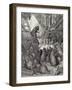 The Council Held by the Rats, from the Fables of La Fontaine, Engraved by Antoine Valerie…-Gustave Doré-Framed Giclee Print