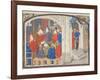 The Council of Clermont in 1095. Miniature from the Historia by William of Tyre, 1460S-null-Framed Giclee Print