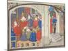 The Council of Clermont in 1095. Miniature from the Historia by William of Tyre, 1460S-null-Mounted Giclee Print