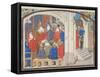 The Council of Clermont in 1095. Miniature from the Historia by William of Tyre, 1460S-null-Framed Stretched Canvas