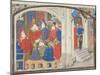 The Council of Clermont in 1095. Miniature from the Historia by William of Tyre, 1460S-null-Mounted Giclee Print