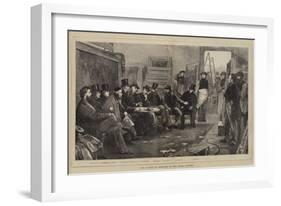 The Council of Selection of the Royal Academy-Henry Woods-Framed Giclee Print