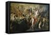 The Council of the Gods-Peter Paul Rubens-Framed Stretched Canvas