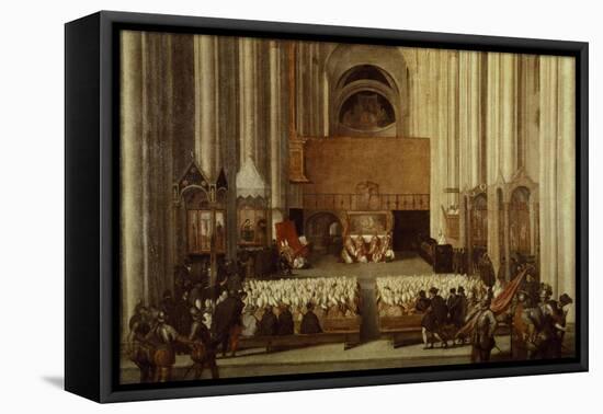 The Council of Trent-Titian (Tiziano Vecelli)-Framed Stretched Canvas