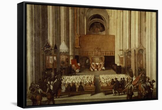 The Council of Trent-Titian (Tiziano Vecelli)-Framed Stretched Canvas