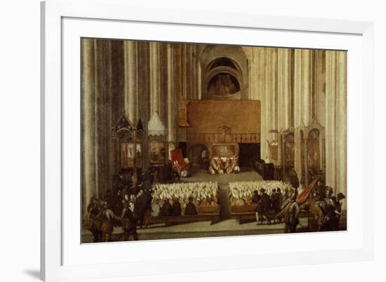 The Council of Trent-Titian (Tiziano Vecelli)-Framed Giclee Print