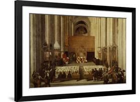 The Council of Trent-Titian (Tiziano Vecelli)-Framed Giclee Print